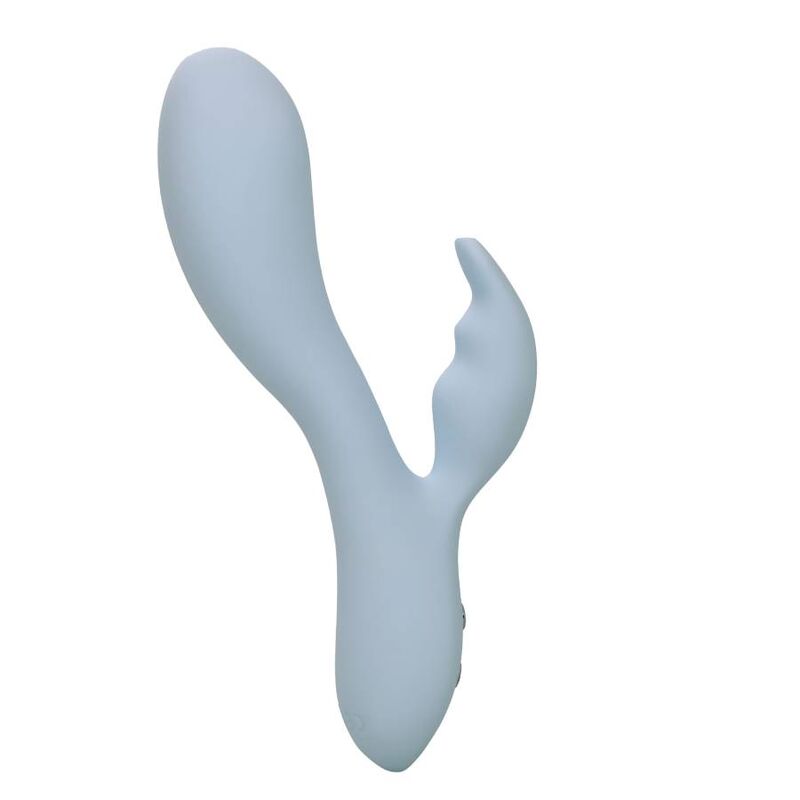 Calexotics Contour Kali Blu, sex toy di forma curvata con superficie liscia in blu, ideale per stimolazione interna ed esterna.