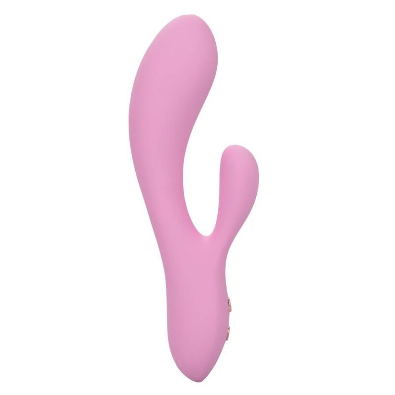 Calexotics Contour Zoie Rosa, vibratore rosa in silicone con design ergonomico e dettagli eleganti, per stimolazione piacevole