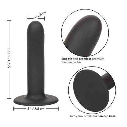 Dildo Boundless CALEXOTICS da 15,25 cm compatibile con limbracatura, superficie liscia, ideale per uso intimo e piacere personale