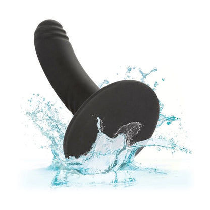 Dildo senza limiti CALEXOTICS da 12 cm, compatibile con limbracatura, in silicone con dettagli realistici.