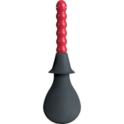 Pompa anale Calexotics Doccia Anale Colt, dispositivo in silicone nero con ugello, ideale per uso sicuro e confortevole