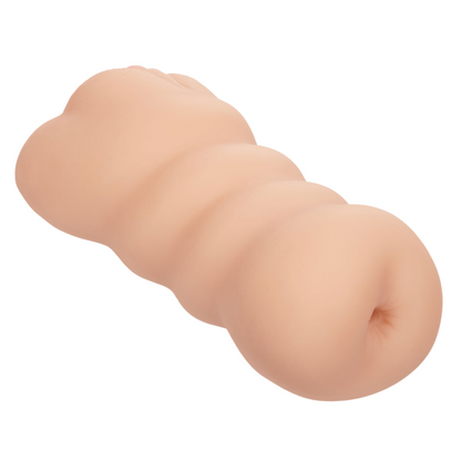 Vibratore economico a tre vie CALEXOTICS Emozione, design compatto e versatile per stimolazione intensa e confortevole.