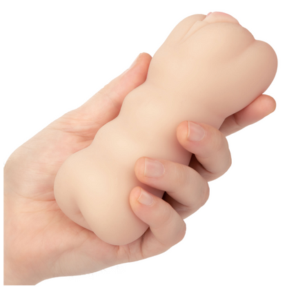 Stimolatore economico a tre vie CALEXOTICS Emozione, con design pratico e funzionale per piacevoli esperienze.
