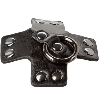 Anello a o nero CALEXOTICS EUPHORIA in silicone, con dettagli ergonomici e finitura liscia, progettato per il piacere e il comfort.