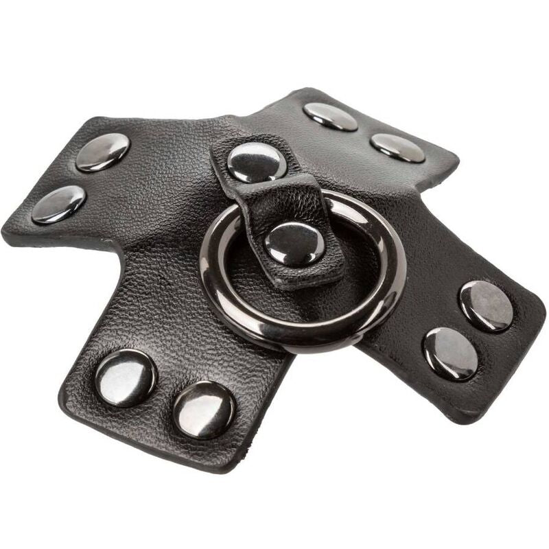 Anello a O nero CALEXOTICS EUPHORIA, in silicone, con design elegante e resistente, visibile in primo piano.