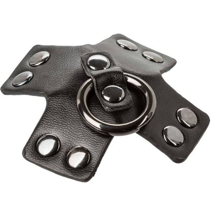 Anello a O nero CALEXOTICS EUPHORIA, in silicone, con design elegante e resistente, visibile in primo piano.