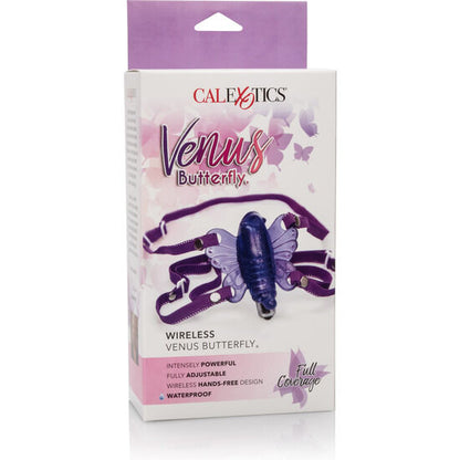 Farfalla Venere senza fili di Calexotics, dispositivo vibrante in design elegante e compatto, senza fili per un piacere discreto.