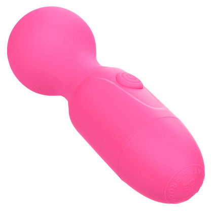 Massaggiatore ricaricabile CALEXOTICS First Time con 10 vibrazioni, color rosa, visibile in dettaglio nell'immagine.