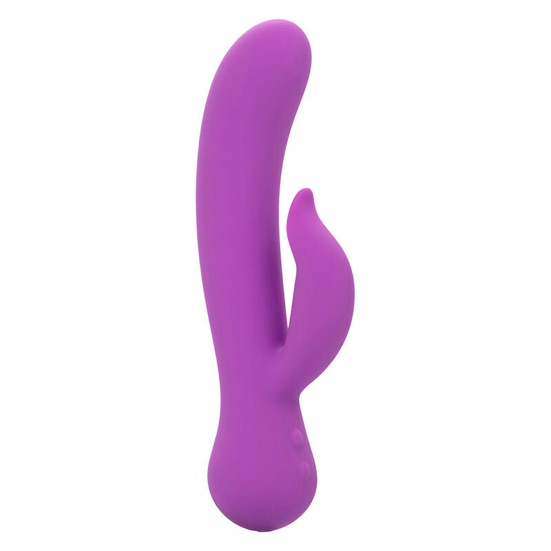Vibratore ricaricabile CALEXOTICS FIRST TIME PLEASER color viola, con design ergonomico e superficie liscia.