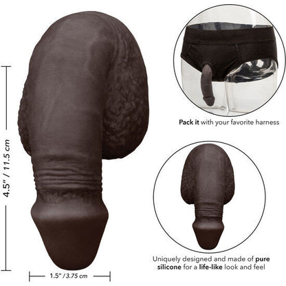 Guarnizione in silicone CALEXOTICS per pene lunga 12,75 cm, morbida e flessibile, ideale per usi di precisione e comfort.