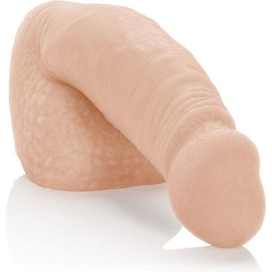 Imballaggio carne del pene CALEXOTICS, lunghezza 14,5 cm, con dettagli realistici e texture visibile in immagine.