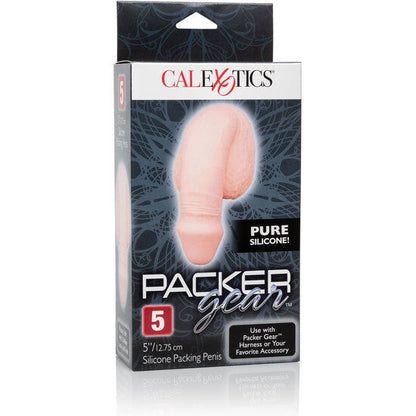 Calexotics imballaggio in silicone pene da 12,75 cm per carne, prodotto per uso sensoriale e stimolazione.