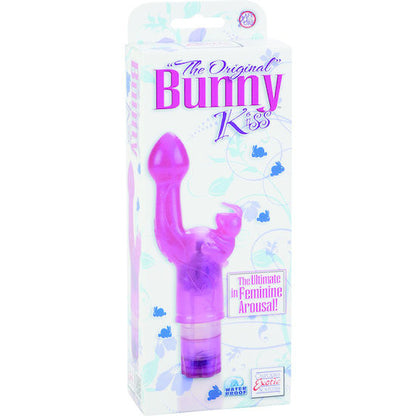 Calexotics Loriginale Bunny Kiss rosa, giocattolo intimo femminile con design a coniglietto rosa, dettaglio dell'immagine.