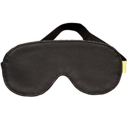 Maschera per occhi blackout CALEXOTICS senza limiti, in morbido tessuto nero, ideale per il riposo e il relax.