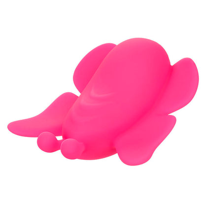 Stimolatore CALEXOTICS Neon Vibes Flutter Vibe rosa con 10 vibrazioni, dispositivo di piacere in silicone colorato e compatto