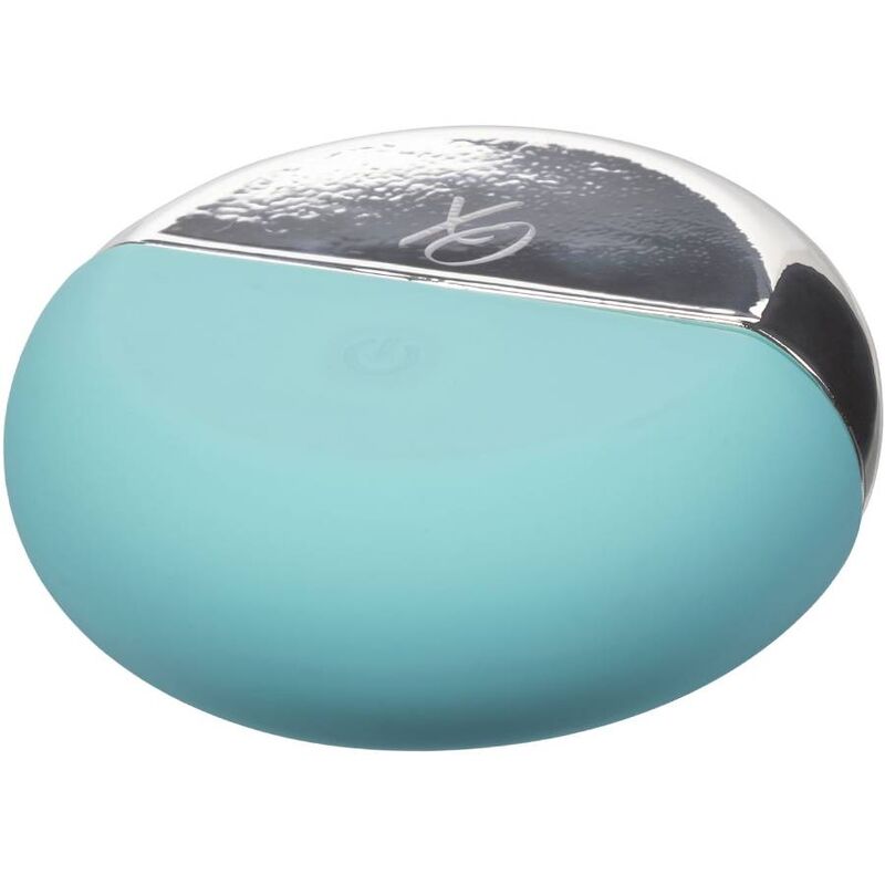 Stimolatore Clitoride CALEXOTICS Ovation Acclaim verde acqua, design ergonomico e materiali morbidi per piacere intenso.