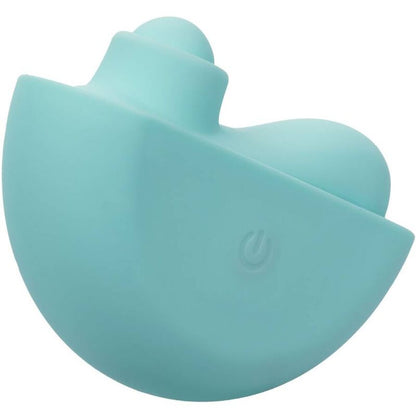 Stimolatore Acclaim verde acqua di Calexotics Ovation, design ergonomico e dettagli realistici per piacere e comfort.