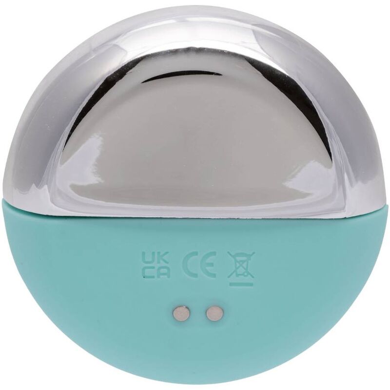 Stimolatore Clitoride CALEXOTICS Ovation Acclaim, verde acqua, design ergonomico e morbido, ideale per il piacere personale.