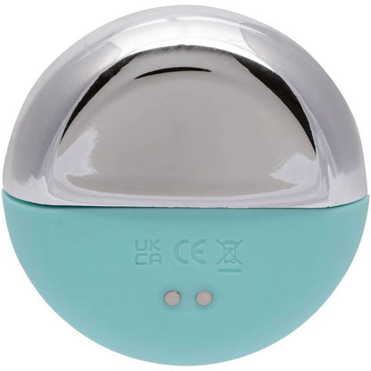 Stimolatore Clitoride CALEXOTICS Ovation Acclaim, verde acqua, design ergonomico e morbido, ideale per il piacere personale.