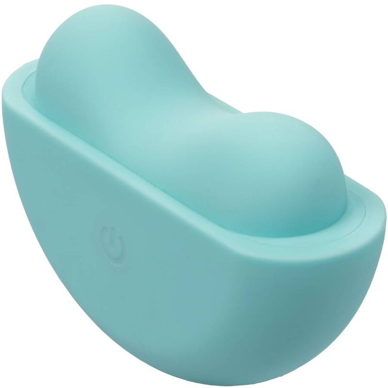 Stimolatore Clitoride Calexotics Ovation Applausi in verde acqua, design ergonomico e texture liscia per intimità e piacere.
