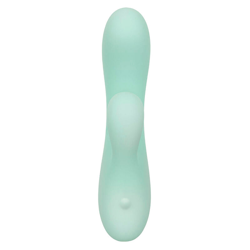 Vibratore e stimolatore Punto G CALEXOTICS Pacifica Fiji con 10 vibrazioni in colore Aqua, design ergonomico e resistente all'acqua.
