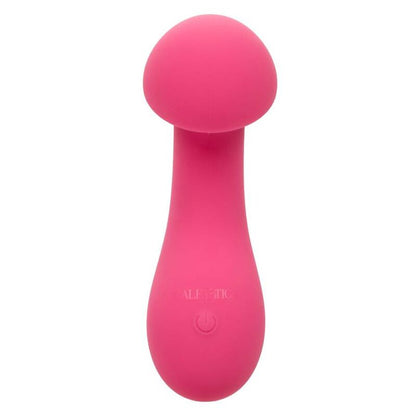 Eccitatore rosa Calexotics Pixies, design compatto e colorato, con superficie liscia e dettagli eleganti, ideale per stimolazione.