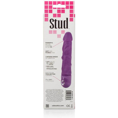 Vibratore rosa Power Stud Rod di CALEXOTICS con design ergonomico e superficie liscia, ideale per stimolazione e piacere personale.