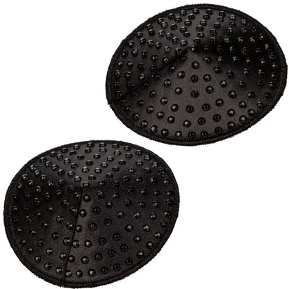 Calexotics Radiance copri capezzoli gioiello di forma tonda, elegante accessorio di gioielleria per il corpo.