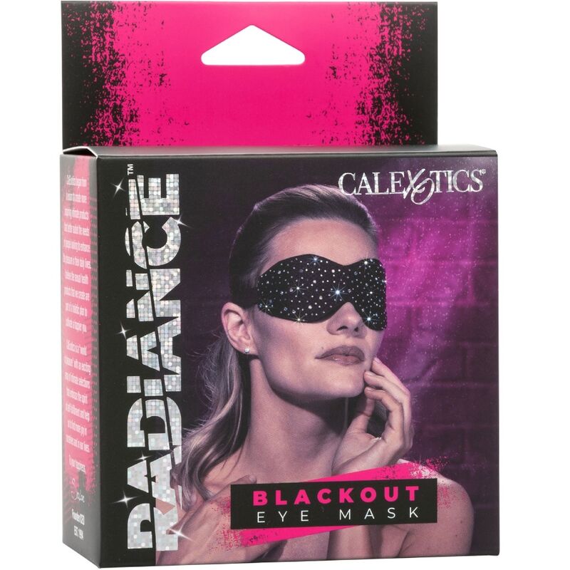 Maschera blackout per gli occhi del Reno di CALEXOTICS, morbida e avvolgente per un riposo rilassante e senza luce