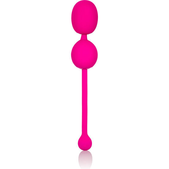 Dispositivo Kegel ricaricabile CALEXOTICS Dual Kegel rosa con design elegante e funzionalità avanzate per il benessere femminile.