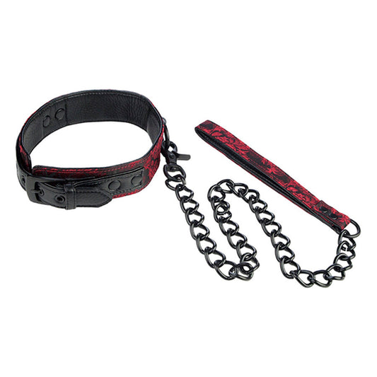 Collana Scandal di Calexotics con cinturino nero, elegante e raffinata, perfetta per momenti speciali.