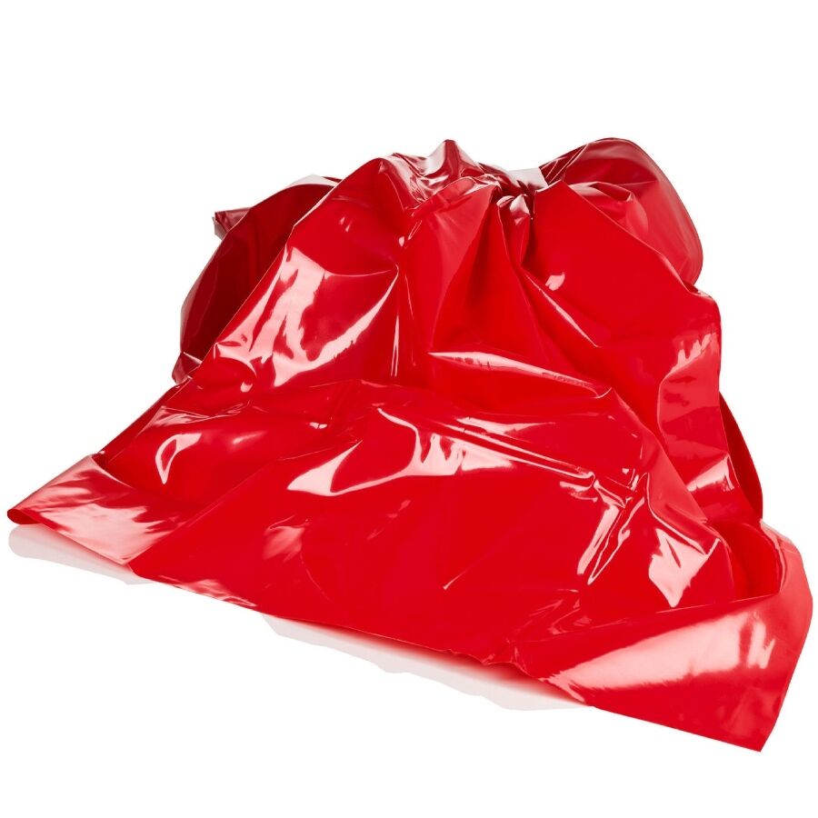 Rullo di tessuto rosso Sabana di CALEXOTICS, 2,03 m, con texture morbida e dettagli eleganti, ideale per decorazioni e arredi.