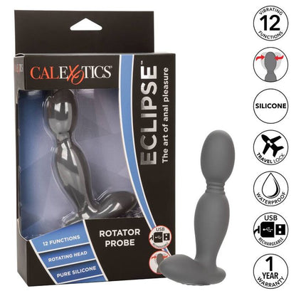 Sonda rotante CALEXOTICS in silicone con design ergonomico e funzionale, ideale per stimolazione e piacere personale.