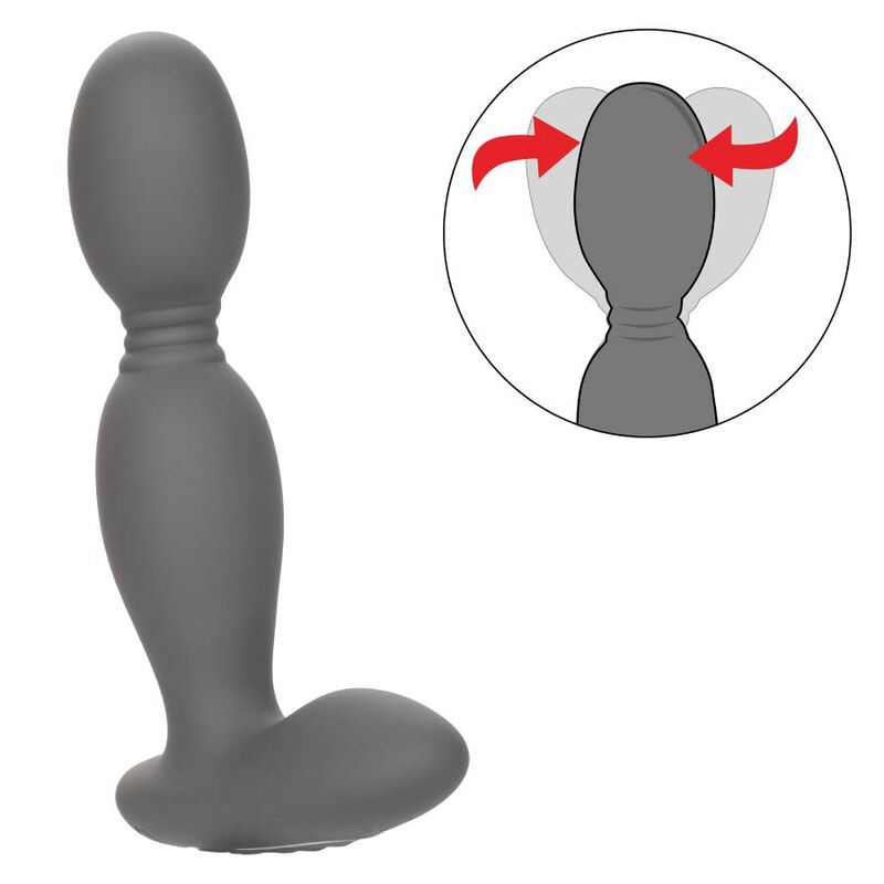Sonda rotante Calexotics, dispositivo di piacere con design ergonomico e funzioni di rotazione per stimolazione intensa.