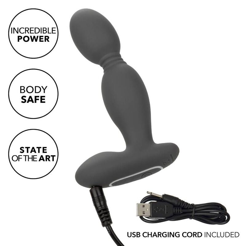 Sonda rotante CALEXOTICS con design ergonomico e superficie liscia, ideale per stimolazione e piacere personale.