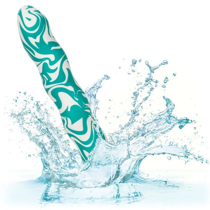 Penis in silicone CALEXOTICS Squiggle Dick Personale, dettagli realistici e texture visibile in immagine.
