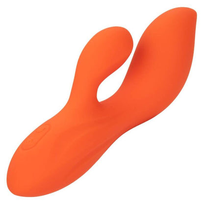 Calexotics Stella Dual Teaser arancione, giocattolo erotico con design doppio e stimolazione variabile, visibile in immagine