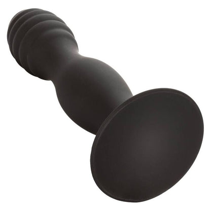 Plug anale a costine CALEXOTICS Studio Anale, design ergonomico e dettagli con costine per stimolazione.