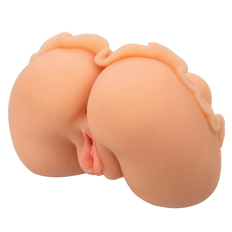 Masturbatore doppio realistico CALEXOTICS The Peep Show Girl in materiale flesh, dettagli realistici e design innovativo.