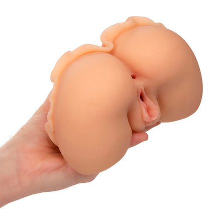 Masturbatore doppio realistico Calexotics The Peep Show Girl in materiale Flesh, dettagli realistici e texture morbida.
