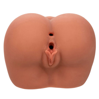 Masturbatore realistico doppio CALEXOTICS The Roller Babe in materiale Flesh, maschile e femminile, con dettagli realistici e texture morbida