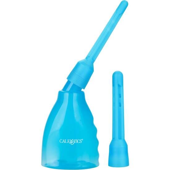 Doccia intima CALEXOTICS Ultimate Douche Blu, dispositivo per cura e igiene personale con design ergonomico e funzionale.