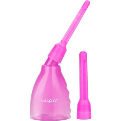Diffusore anale rosa Calexotics Ultimate Douche, dispositivo di igiene intima con design compatto e pratico.