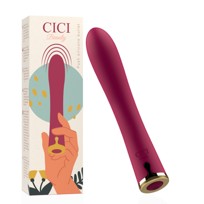 Pallina push in silicone premium di CICI BEAUTY, strumento di bellezza per la cura della pelle, visibile in primo piano.