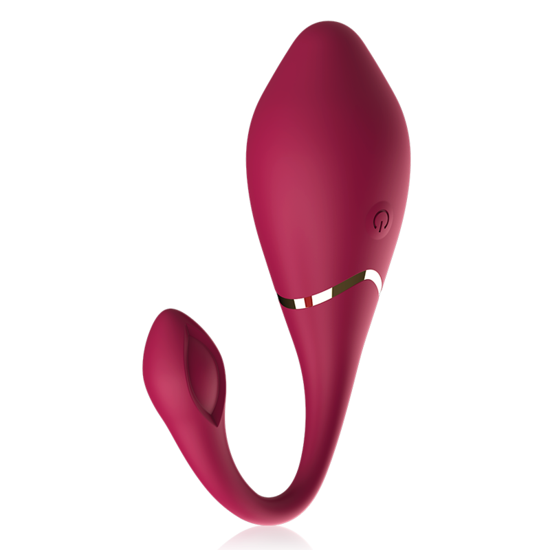 Uovo vibratore in silicone CICI BEAUTY con telecomando, elegante design e superficie liscia, ideale per piacere personale.
