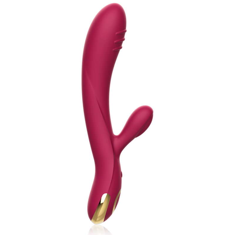 Vibratore coniglio in silicone premium CICI BEAUTY, dettagli del design ergonomico e superficie liscia per stimolazione.