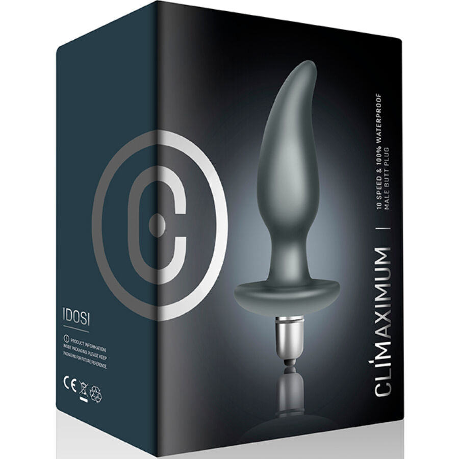 Plug anale vibrante Climaximum Idosi Bullet, design compatto, con superficie liscia e vibrante per stimolazione intensa.