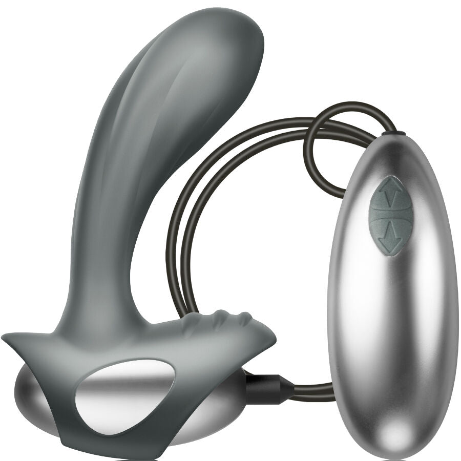 Massaggiatore prostatico Climaximum con cavo Toulz, design ergonomico e dettagli realistici, in materiale morbido e sicuro.