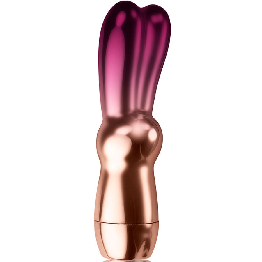 Vibratore a proiettile Climaximum Bella Bunny, in silicone rosa, con design compatto e stimolante per il piacere personale.