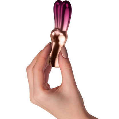 Vibratore a proiettile Bella Bunny di Climaximum, dispositivo piccolo e potente con design elegante e funzioni stimolanti.